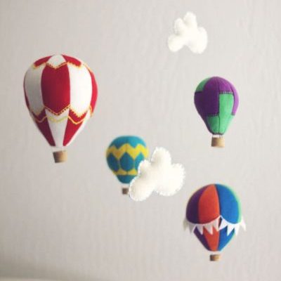 hot air balloon mobile