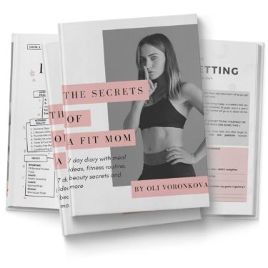 The Secrets of a Fit Mom ebook - how to lose weight naturally and keep it off long term combined