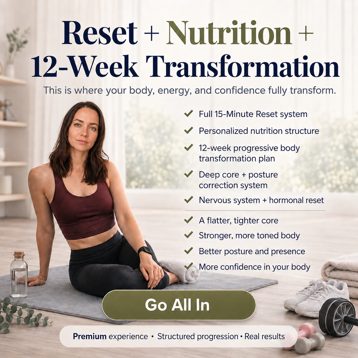 Reset + Nutrition + 12 Week Transformation