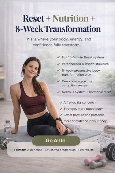Reset, Nutrition, Transformation